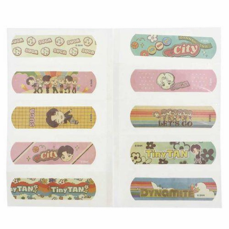 防弾少年団(BTS) - bts トレカ　bt21フレンズ　tinytan 絆創膏 絆創膏 どれがいい bts トレカ bt21フレンズ tinytan 絆創膏 K