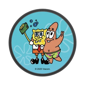 GRIP O (MagSafe 兼容） 黑 - 海綿寶寶 SpongeBob - 好朋友自拍
