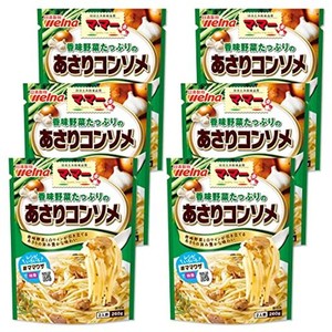 マ・マー 香味野菜たっぷりのあさりコンソメ 260G×6個