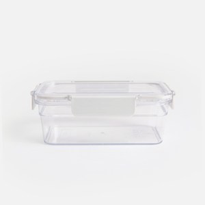 密封防漏可微波Tritan保鮮盒1L 長形