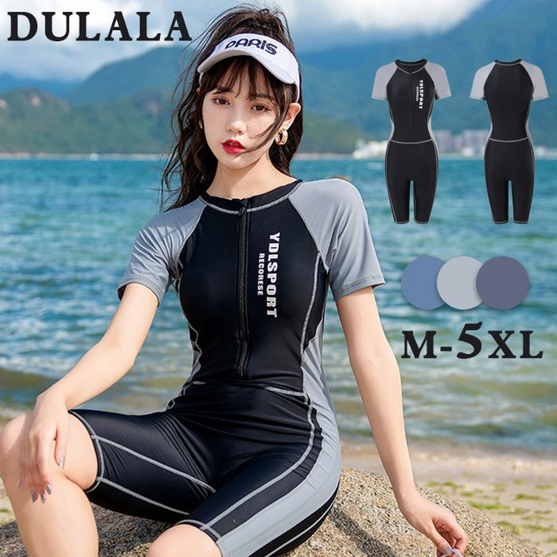 ラッシュガード レディース セパレート 黒 L半袖 水着 通販 水着 M レディース ラッシュガード 黒 上下 体型カバー 韓国 半袖 43 k