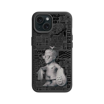 iPhone 15 SolidX 黑 - KID - 野人公仔