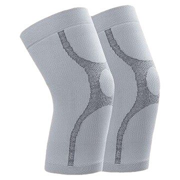 A-ZEAL 高效能石墨稀專業運動護膝 XXL 灰色 1雙 專業運動支撐 舒適透氣 運動防護