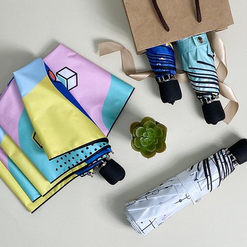 【加大防曬懶人秒收傘-印象】摺疊傘 晴雨傘 雨傘推薦 防水