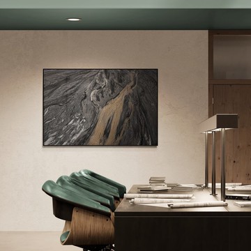 【 藝術掛畫 - 空拍攝影】天地無藏 / 炎黃大地 － aPo