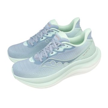 Saucony 索康尼 慢跑鞋 Triumph 23 女鞋 男鞋 藍 綠 勝利系列 訓練 厚底 緩震 S11023144