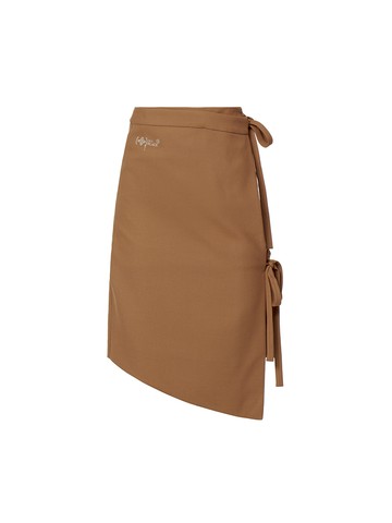 Asymmetric Wrap Skirt