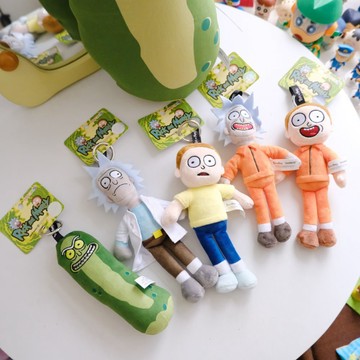 ▍選物研究室 ▍Rick＆Morty｜瑞克&莫蒂絨毛吊飾