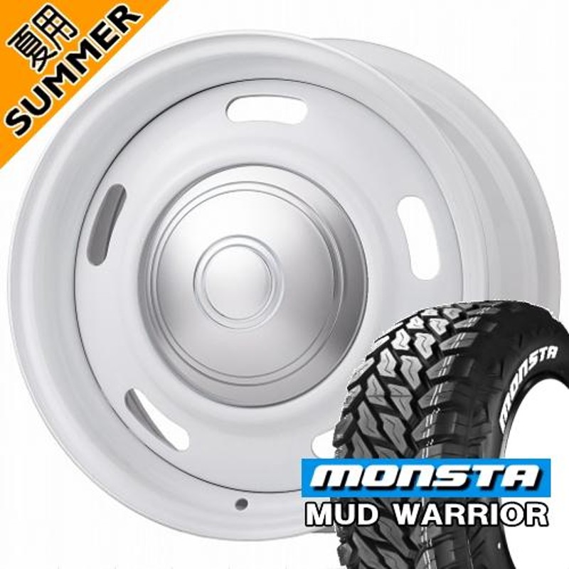 スズキ ジムニー 専用 モンスタ マッドウォーリア M/T 235/70R16 夏 