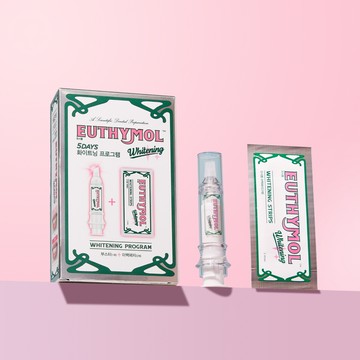 EUTHYMOL Whitening Booster & Patch 5P