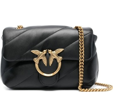 PINKO LOVE PUFF MINI BAG 黑色女款包包