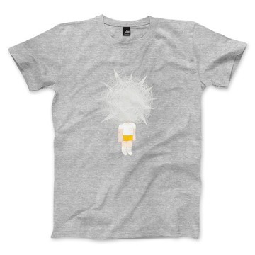 熊痕纍纍 - 深麻灰 - 中性版T恤