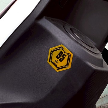 反光屋FKW 加油貼紙 92 95 98 3M背膠 車貼 4*4.5公分 多種顏色選擇 防水 機車貼紙 汽車貼紙 油箱貼