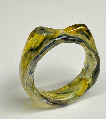 貓語  /  glass ring  /  戒指