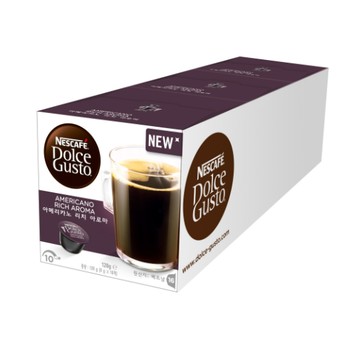 雀巢 咖啡 DOLCE GUSTO 美式經典濃郁咖啡膠囊 (一條三盒入) 料號 12598980 多趣酷思膠囊咖啡機專用