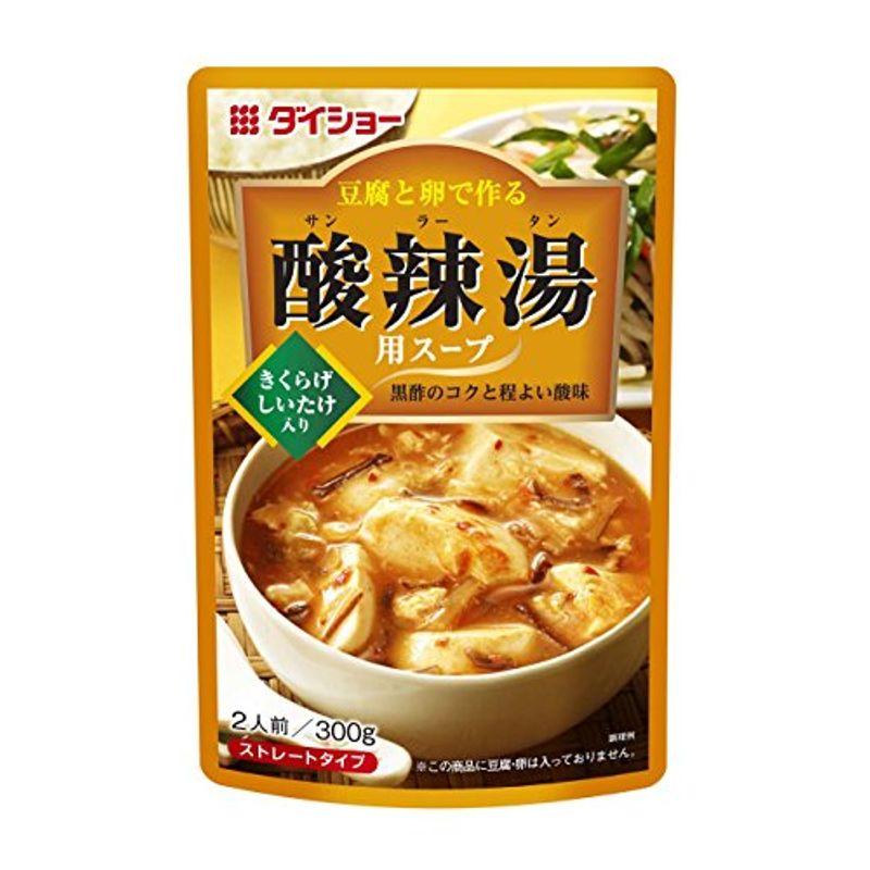 ダイショー 豆腐と卵で作る 酸辣湯用スープ 300g×4個