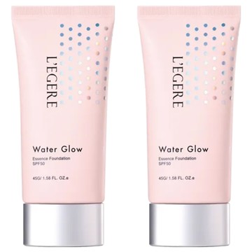 L'EGERE 玩鎂光 輕裸保濕粉凝霜SPF50 45g  不適用  2條