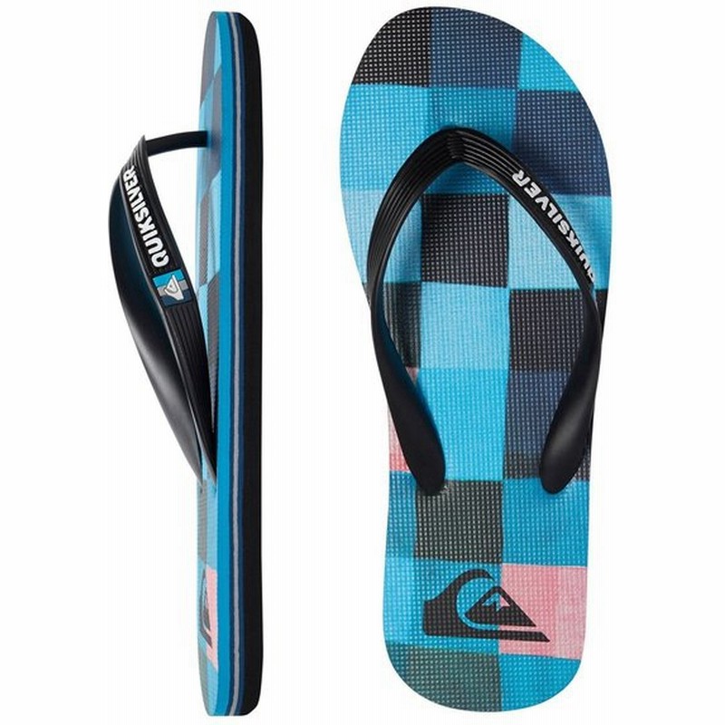 アウトレット価格 クイックシルバー Quiksilver メンズ ビーチサンダル Molokai Resin Check ビーチ サーフィン 水 Mens 通販 Lineポイント最大0 5 Get Lineショッピング
