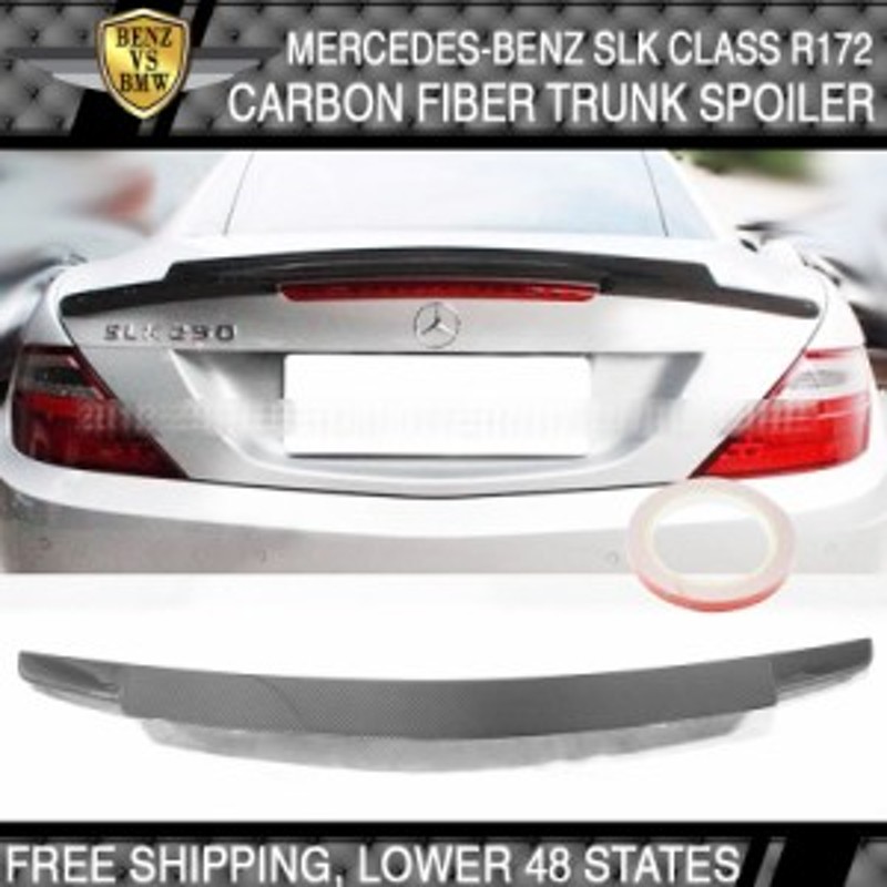 エアロパーツ 11-13 Mercedes Benz SLK Class R172 V Style Trunk
