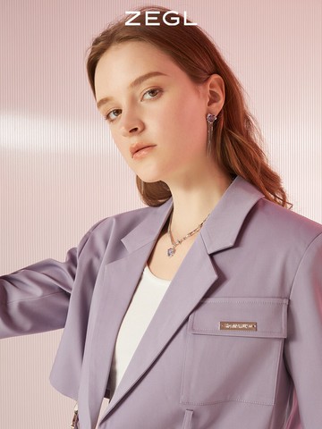 ZEGL設計師銀河甜心系列愛心流蘇耳環女小眾甜酷耳釘925銀針耳飾