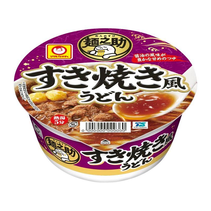 マルちゃん 麺之助 すき焼き風うどん 80g×12個