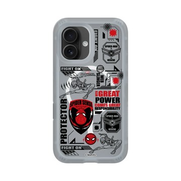 iPhone 16 AirX 流變灰 - 蜘蛛人 Spider-man - 蜘蛛人 - 標誌圖案