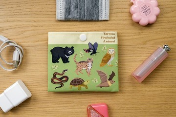 台灣保育動物口罩袋 / 收納小包