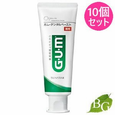 サンスター ガム 薬用 デンタルペースト スタンディングタイプ 120g×10個セット