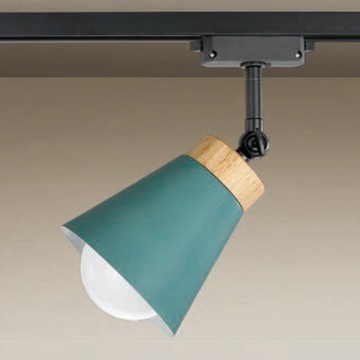 E27 馬卡龍原木 軌道燈 F85-09-K4974