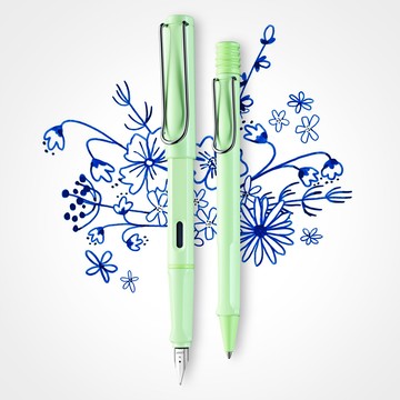 【LAMY】 鋼筆 / Safari 狩獵者系列 - 薄荷綠 - 官方直營旗艦館