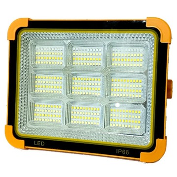 TX 特林 太陽能充電多功能工作燈 LED IP66  橘色 + 黑色  1組