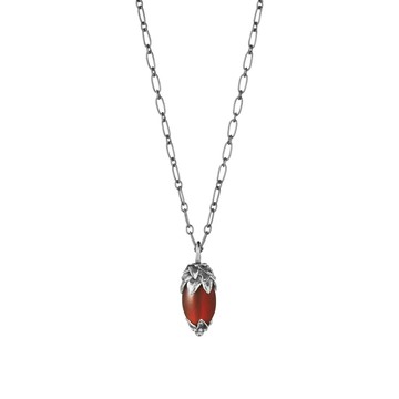 HERITAGE系列2026年度純銀紅玉髓項鍊