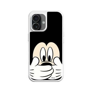 iPhone 17 SolidX 白 - 迪士尼-米奇 Mickey - 米奇摀嘴