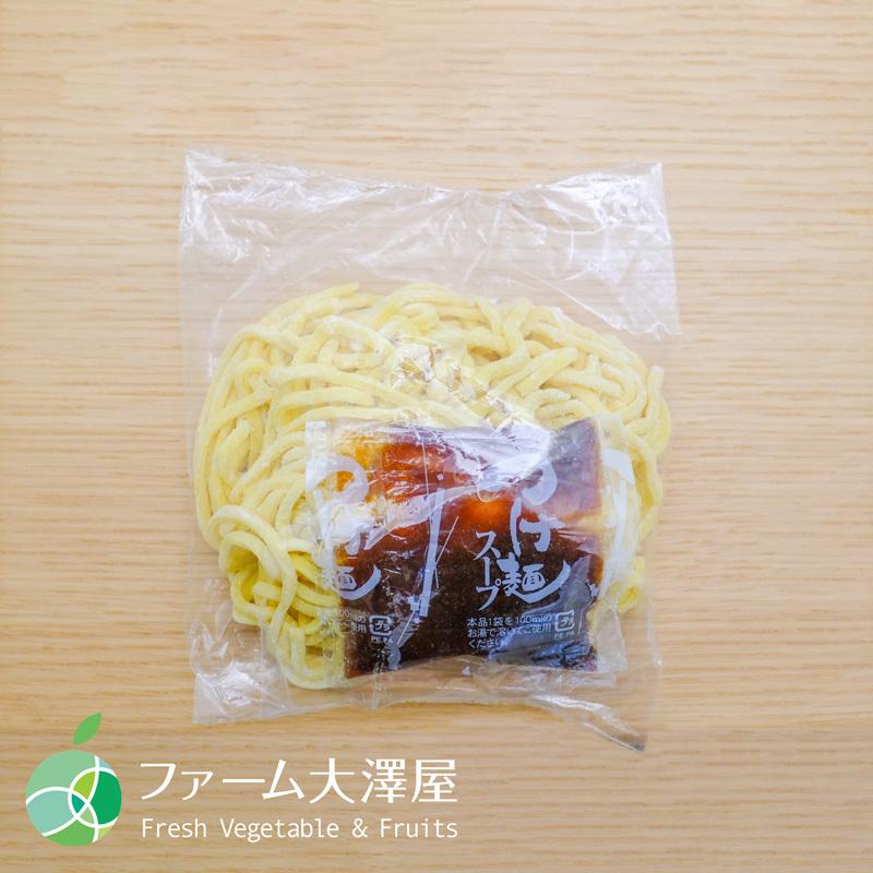 送料無料　長野県・須坂の魚介つけ麺　3食セット　太麺　麺1玉約170g　コシが強くモチモチ　熟成多加水麺