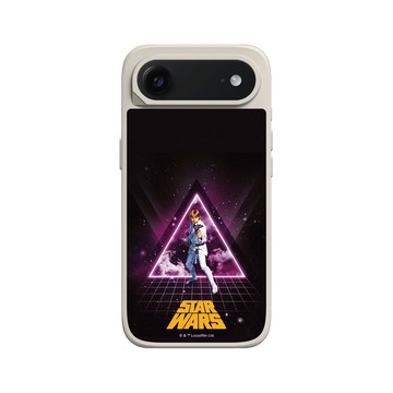 iPhone Air SolidX 貝殼灰 - 迪士尼-星際大戰 Star Wars - 天行者路克-復古系列
