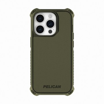 Pelican 美國  派力肯 iPhone 15 Pro Guardian 防衛者防摔保護殼MagSafe - 軍綠