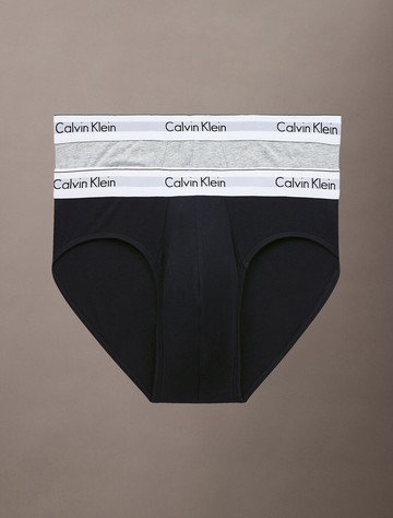 Calvin Klein Icon Cotton 彈力低腰三角褲（2 件組）