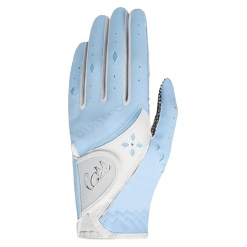 PGM Golf 女款 PU皮高爾夫手套 PG008  17cm  藍色  1套