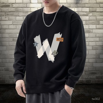 臺灣出貨 M-8XL 男生衣服 大學T 衛衣 美式寬鬆情侶款韓版大尺碼 oversize 長袖上衣 長袖大學T圓領衛衣