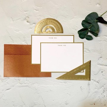 古典金邊厚卡明信片組 五份一組 共八款-快速出貨