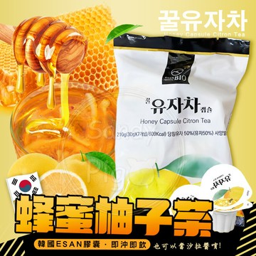 韓國膠囊蜂蜜柚子茶210克/包