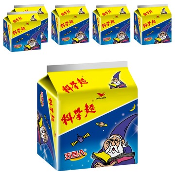 統一 科學麵 原味  200g  6袋