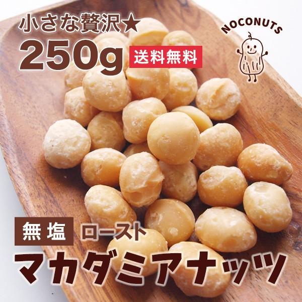 香ばしい ロースト マカダミアナッツ 250g  無塩 無添加 素焼き マカデミアナッツ おやつ おつまみ