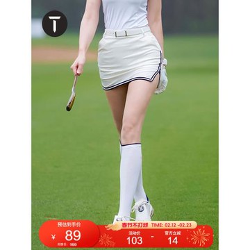 T/歐巡賽高爾夫球襪全新專業時尚女襪運動過膝長筒襪EF221MC229