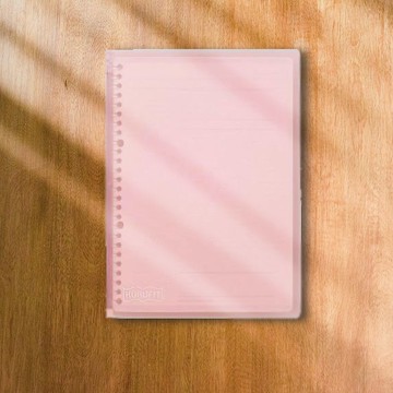 【Maruman】 KURUFIT 26孔夾B5/淺粉紅(原廠正貨)