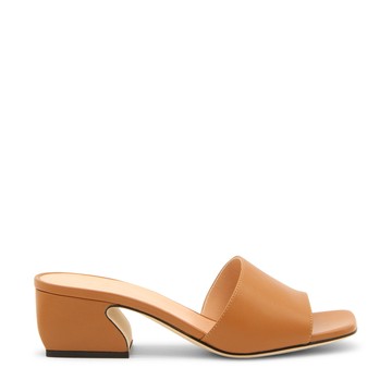Si Rossi - Brown Leather Sandals