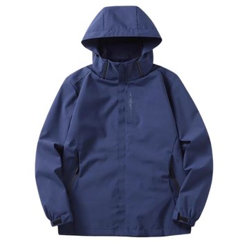 外貿庫存尾貨清倉處理戶外沖鋒衣外套男裝春秋款潮復古風防風防水