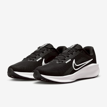 【NIKE】W  DOWNSHIFTER 13 慢跑鞋 女款 黑白-FD6476-001