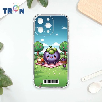 TRON IPHONE 15 PRO MAX 野餐的山竹系列 四角防摔載具殼 軟殼 手機殼
