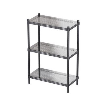 dayneeds 沖孔 60x30x90cm 三層收納架 兩色可選 層架/置物架/沖孔架